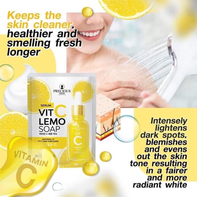 Serum Vit C Lemon soap