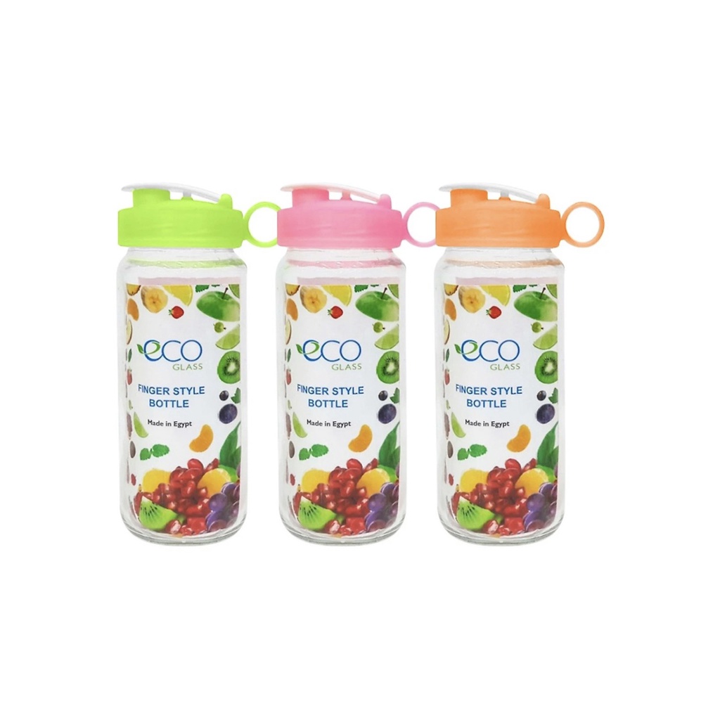 (Xả KHo) CHAI THỦY TINH AI CẬP (358ml) ,Bình Nước Thủy Tinh Có Quai - Quà tặng từ Vinamilk