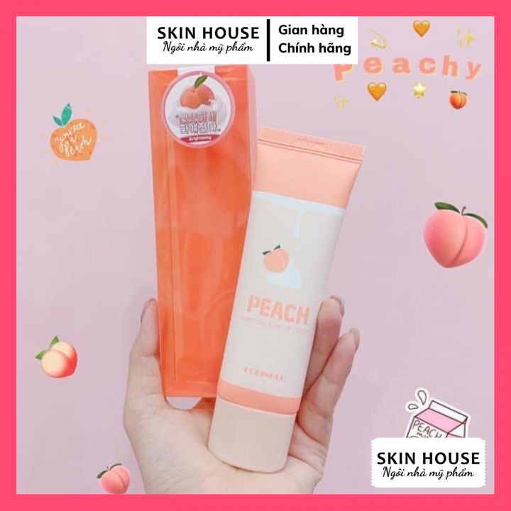 (CHÍNH HÃNG) Kem Đào Coringco Peach -  Kem Đào Dưỡng Trắng Nâng Tông Da Coringco Peach Whipping Tone Up Cream 50ml