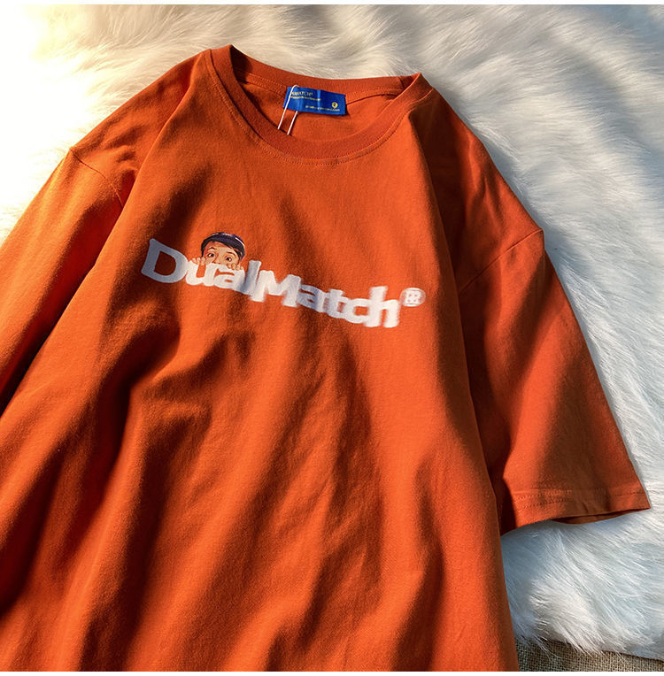 NRVP Áo Thun Ngắn Tay Form Rộng Mẫu 2021 Theo Phong Cách Hàn Quốc Dành Cho Nữ