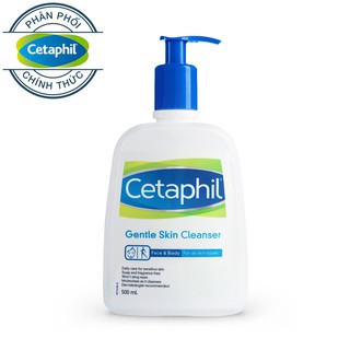 Sửa Rữa Mặt Dành Cho Mọi Loại Da Cetaphil Gentle skin CLeanser 500ml