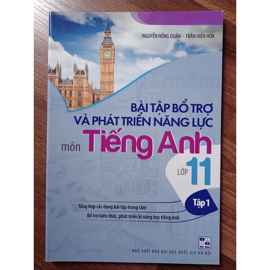 Sách - Combo Bài Tập Bổ Trợ Và Phát Triển Năng Lực Môn Tiếng Anh Lớp 11