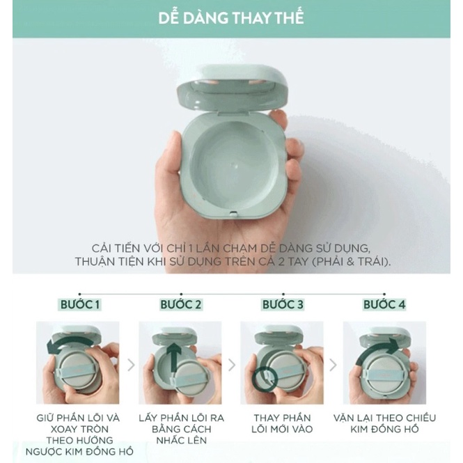 Phấn Nước Mịn Lì Cho Da Dầu Và Da Hỗn Hợp 24H Laneige Neo Cushion Matte 15g