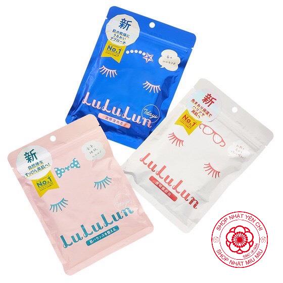 Mặt nạ LULULUN Face Mask gói 7 miếng Nhật bản - bản SAKURA premium