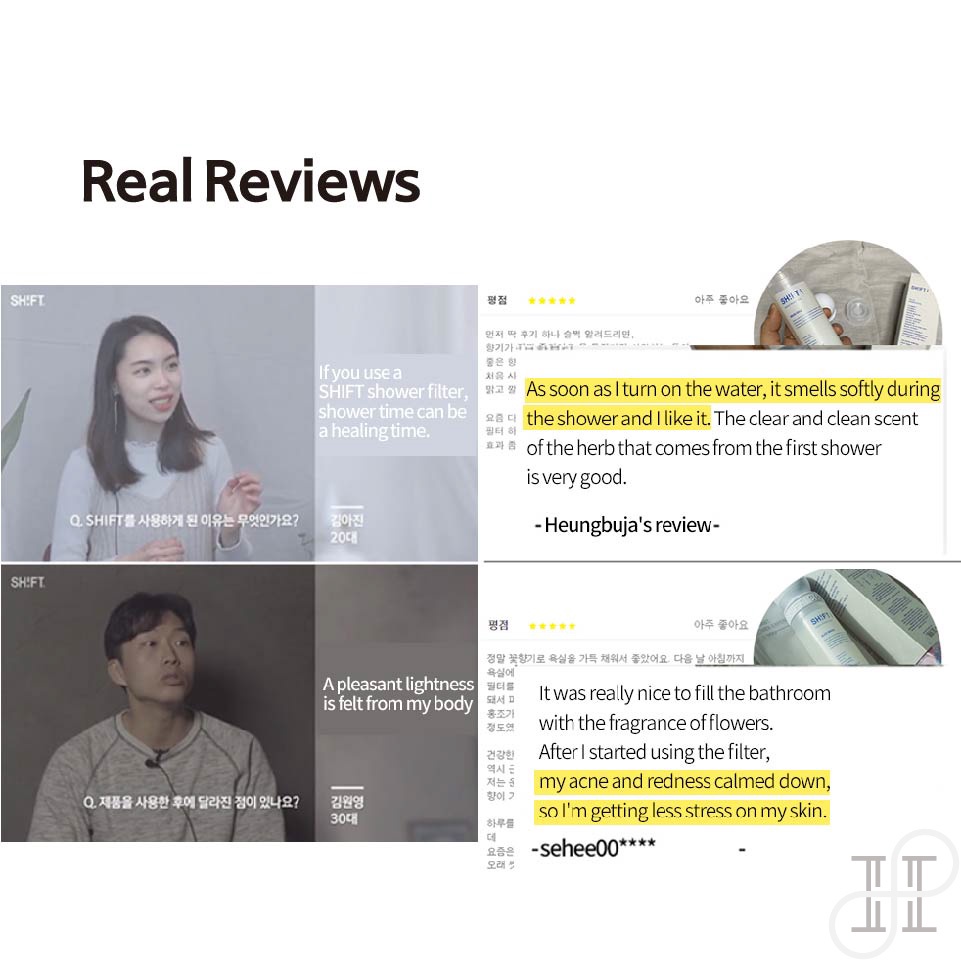 Bộ vòi hoa sen chứa vitamin và bộ lọc nước hoa sen bằng silicone loại bỏ mùi thơm I da