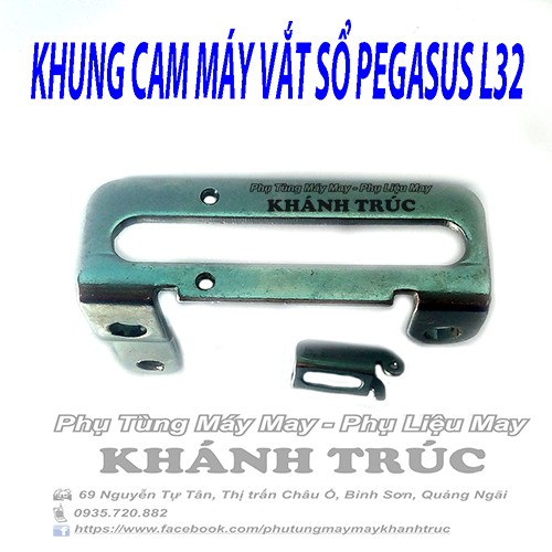 Khung cam và tay đánh chỉ máy vắt sổ PEGASUS L32 máy may công nghiệp