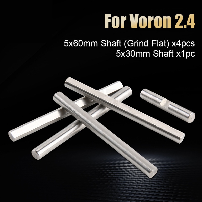 Trục Nối Ngắn 4 Trục Dài + 1 Vòng Bi Bằng Thép Dài 30mm Voron 2.4