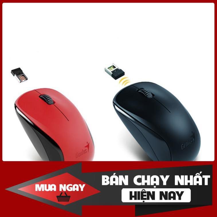 Chuột Không Dây Genius NX-7000 (Đen,Xanh, Đỏ, Trắng) - Chính hãng