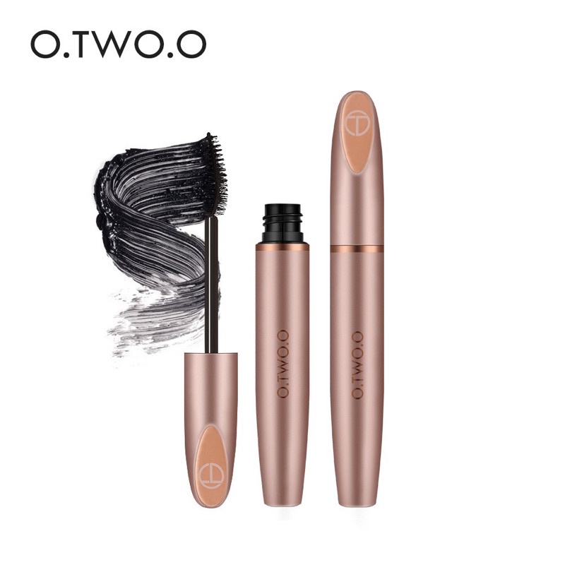 Mascara O.TWO.O 3D uốn cong và làm dày mi sợi siêu mịn tạo hiệu ứng