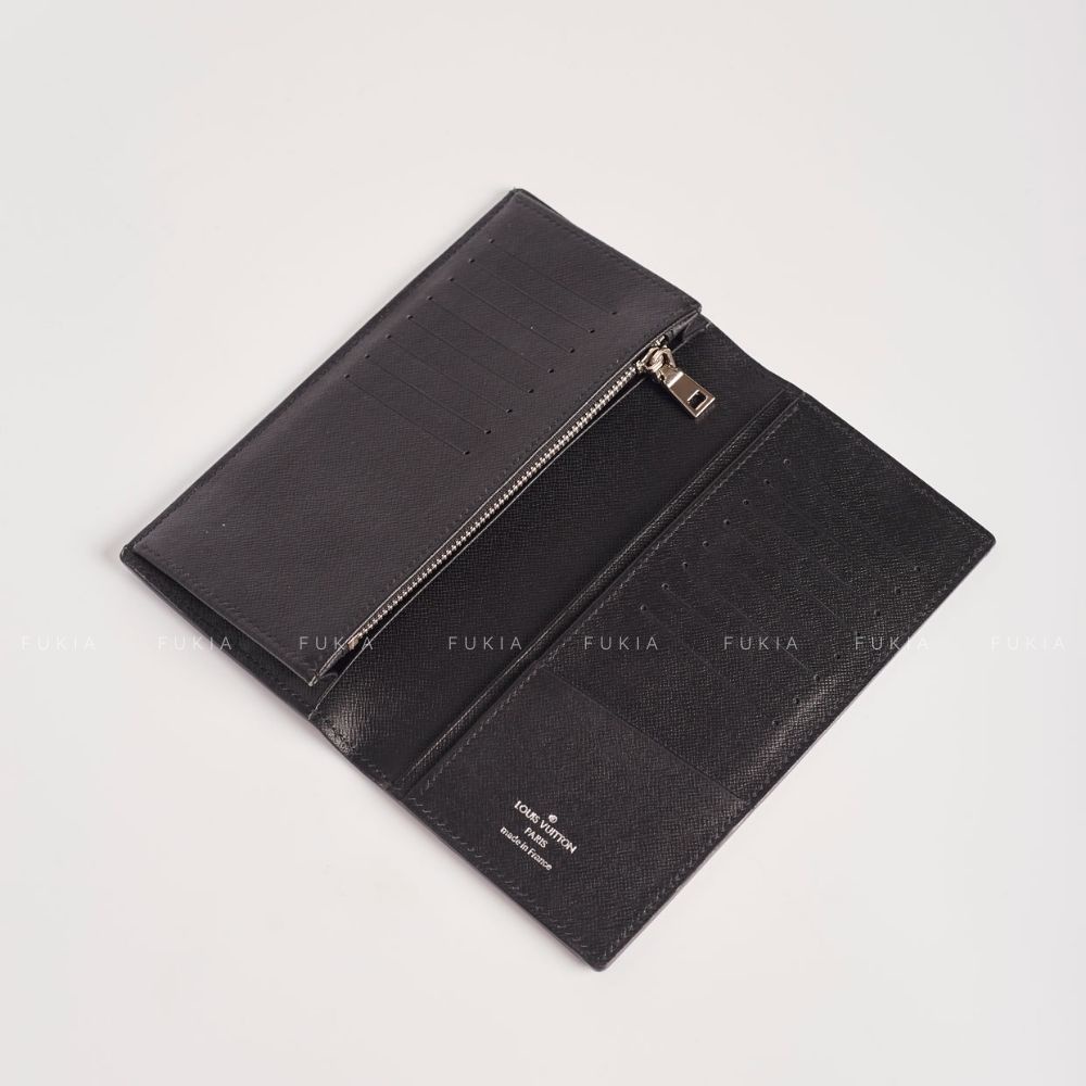 Ví da thủ công IV dáng dài nhiều ngăn đựng thẻ tiện lợi FUKIA VDL026