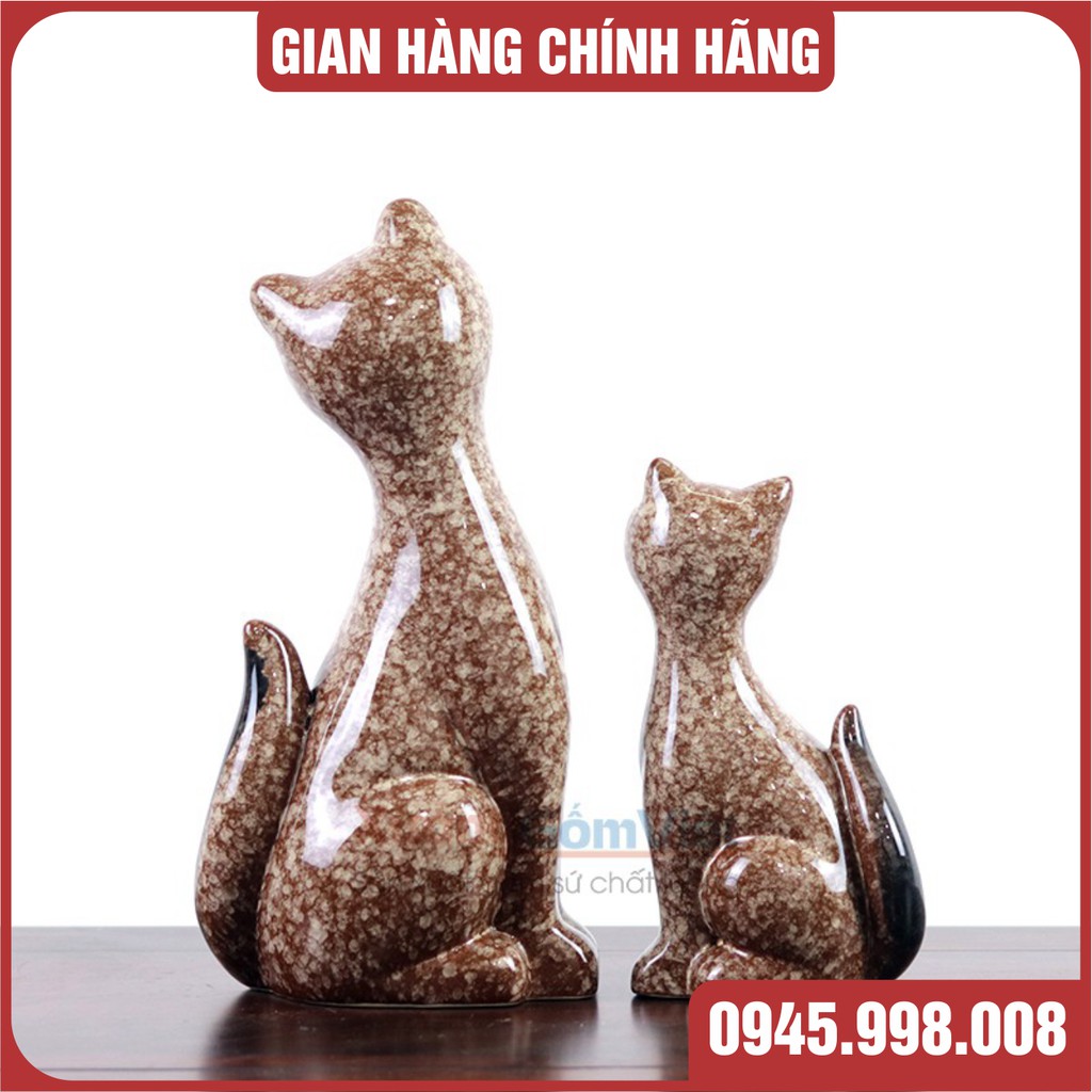 [GỐM SỨ DECOR] HÌNH THÚ BÁT TRÀNG CAO CẤP - TRANG TRÍ BÀN LÀM VIỆC LÀM QUÀ TẶNG - HÀNG THỦ CÔNG CHUẨN THƯƠNG HIỆU