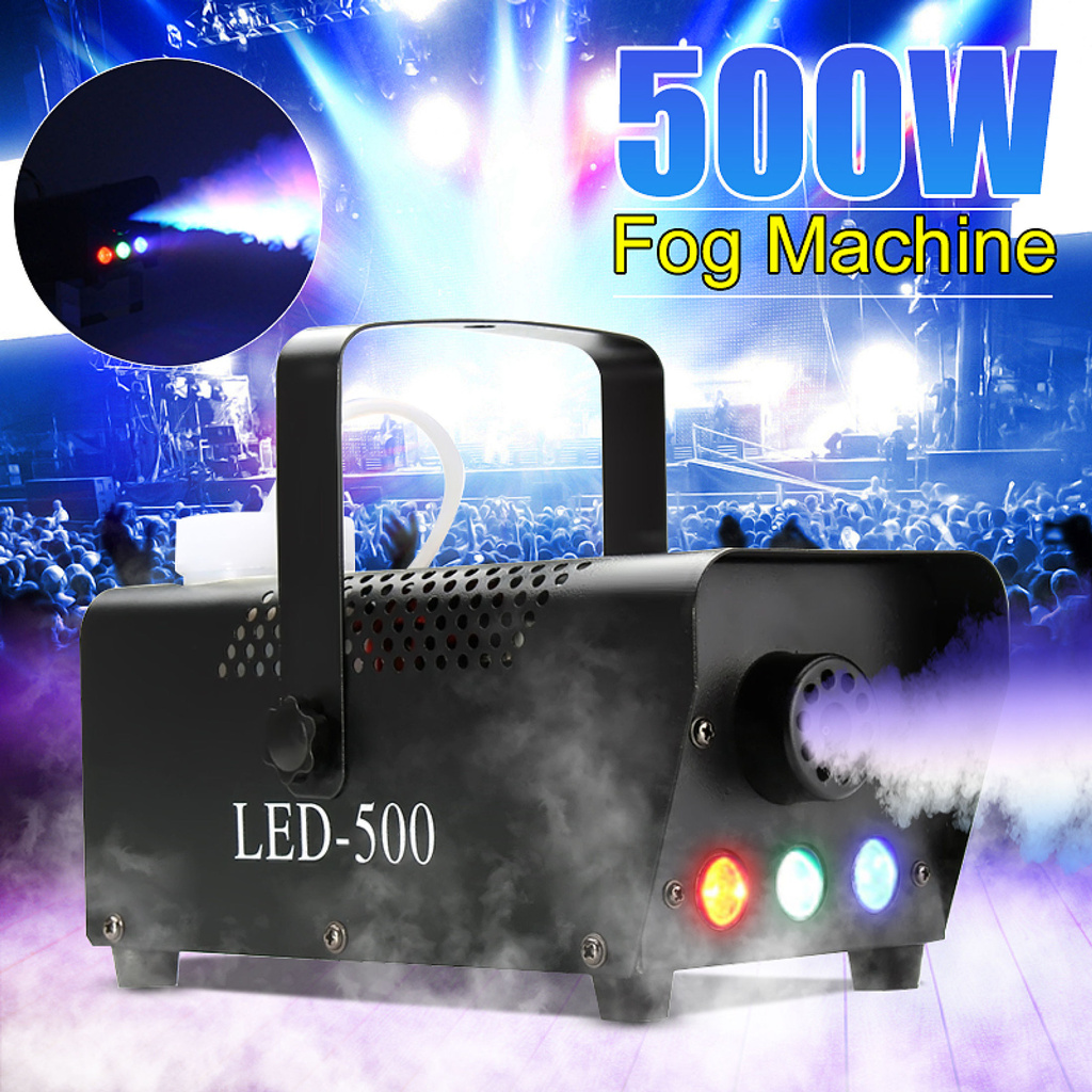 500W Ánh Sáng DJ Nhạc Disco Máy Tạo Sương LED Sân Khấu RGB Ánh Sáng Hiệu Ứng Khí Quyển Với Điều Khiển Từ Xa Ch-168