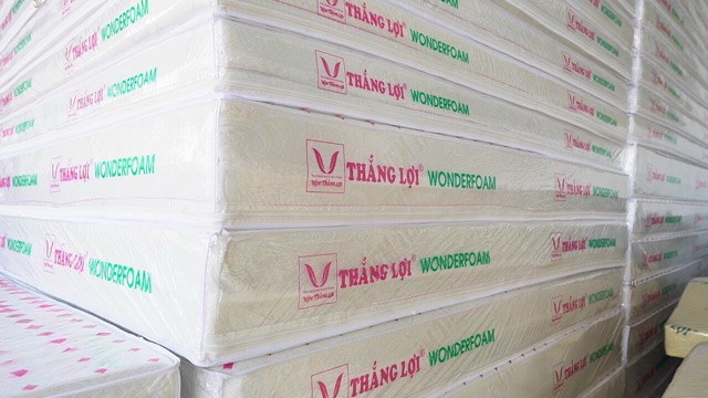 Nệm 10cm cao su Thắng Lợi Wonderfoam chính hãng, tặng kèm quà cao cấp miễn phí giao hàng
