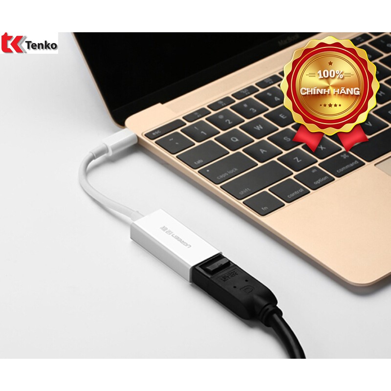 Cáp chuyển đổi USB Type-C to HDMI chính hãng Ugreen UG-40273 hỗ trợ 4k*2K cao cấp