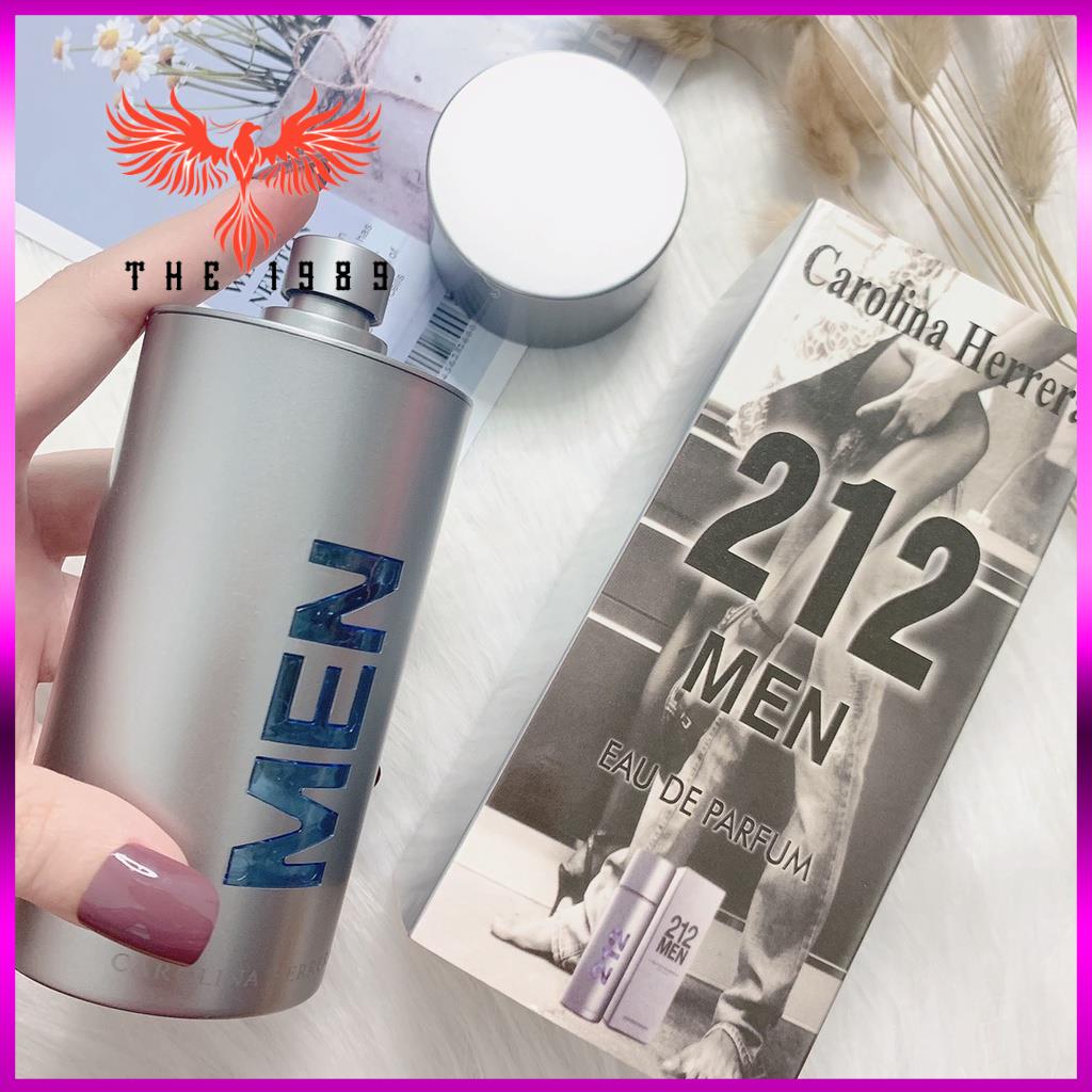 Nước hoa nam Carolina Herrera 212 NYC Men 100ml, nước hoa nam cao cấp phong cách tinh tế, sắc sảo, năng động | BigBuy360 - bigbuy360.vn