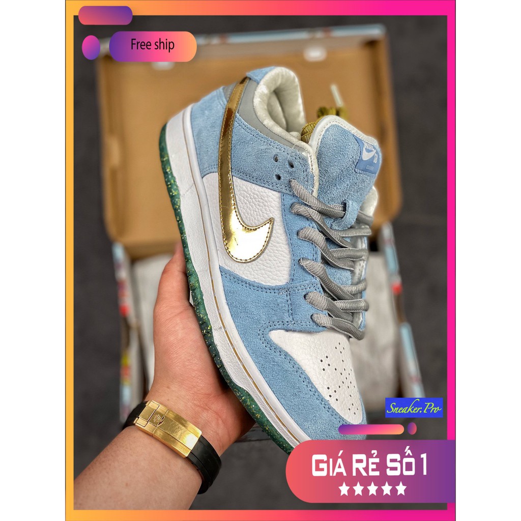 (FULL BOX) Giày thể thao Air Jordan SB Dunk Low Sean Cliver siêu đẹp, bao chất dành cho nam nữ