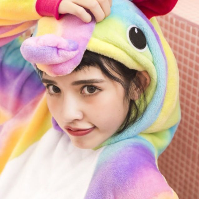 [Giảm 29k-FREESHIP] BỘ ĐỒ THÚ UNICORN RAINBOW (KỲ LÂN CẦU VỒNG)
