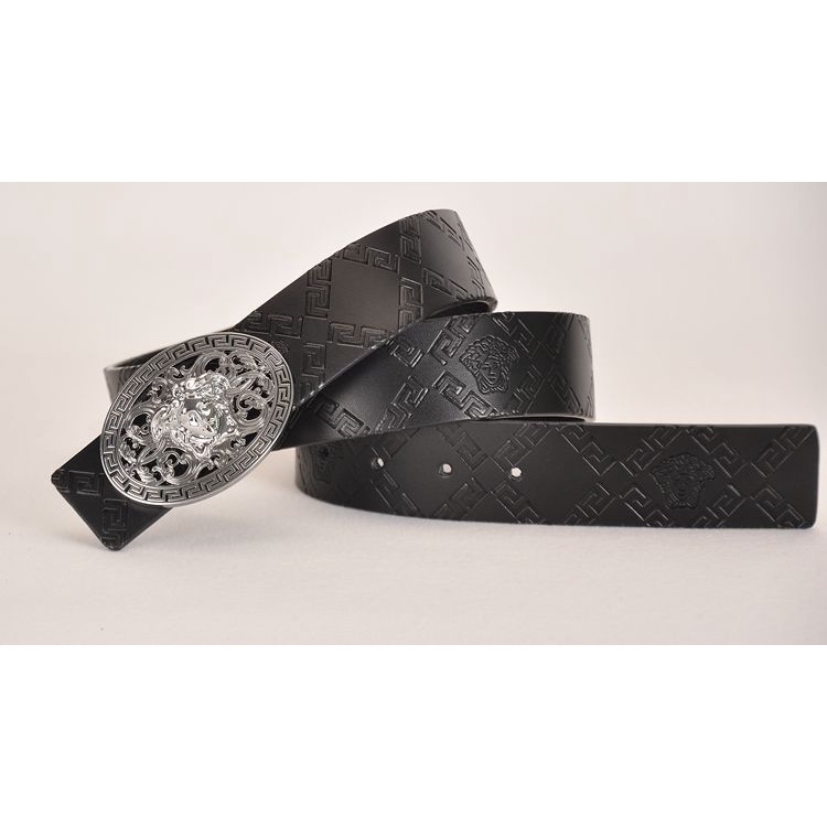 Thắt Lưng Versace Họa Tiết Sọc Caro Thời Trang Cho Nam