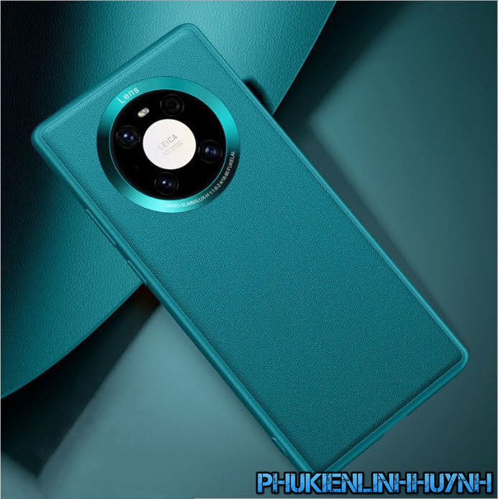 Huawei Mate 40 Pro_Ốp Lưng Leather Design