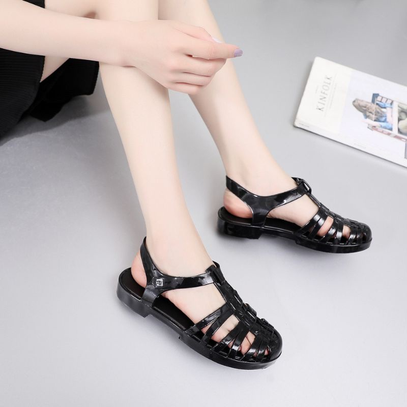 Dép Nữ Quai Hậu DN22 Thiết Kế Mới,Phong Cách Trẻ Trung Năng Động,Nhựa Cao Cấp Mềm Dẻo Êm Chân Hottrend