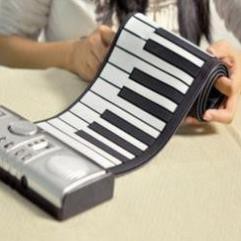 Đàn Piano Cuộn Soft Keyboard Piano 49 Keys tặng kèm gậy chup ảnh tự sướng siêu đẹp