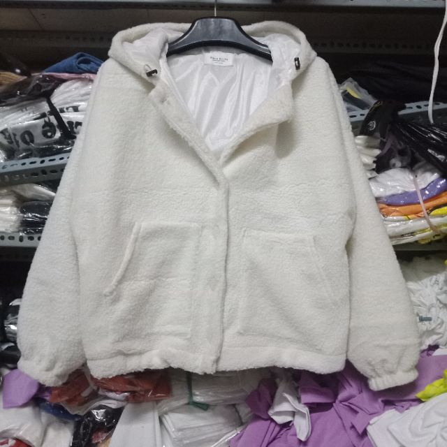 Áo khoác lông cừu nữ form rộng, HÀNG 2 LỚP_áo khoác lông đủ size S,M,L bao hàng loại 1,