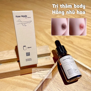 [Combo] 𝗦𝗲𝗿𝘂𝗺 𝘃𝗶𝗲̂𝗺 𝗻𝗮𝗻𝗴 𝗹𝗼̂𝗻𝗴 + 𝗥𝗼𝘀𝗲 𝗡𝗶𝗽𝗽𝗹𝗲 (hỗ trợ hồng nhũ, mờ thâm) by Vi Waxing