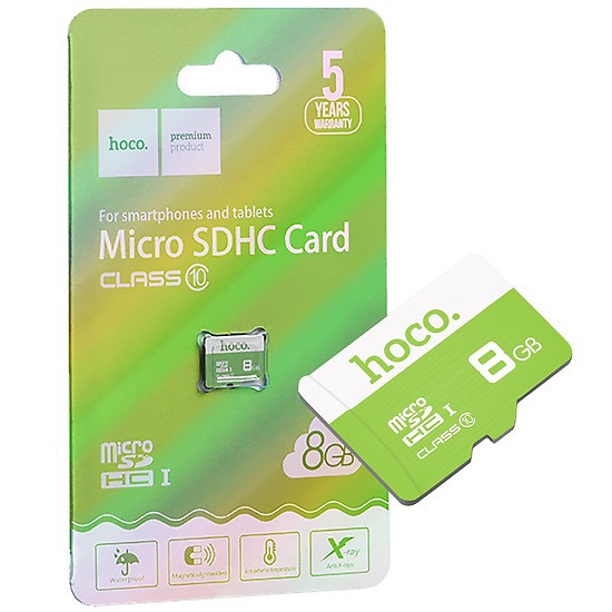 Thẻ Nhớ Micro SD Hoco 8G 75MB/s Class 10 Chính Hãng