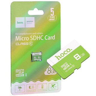 Thẻ nhớ micro sd hoco 8g 75mb/s class 10 chính hãng