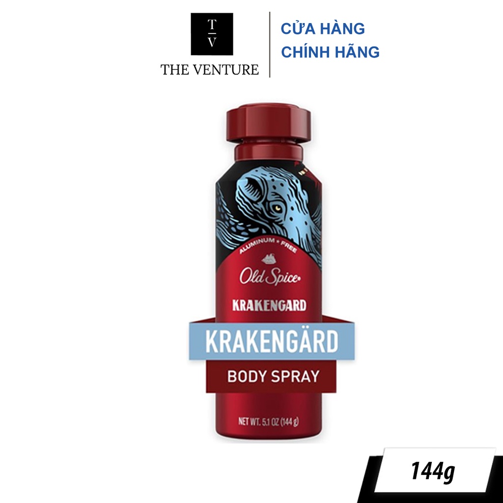 Chai Xịt Khử Mùi Old Spice Body Spray Chính Hãng - 144gr