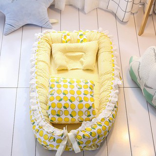 Bộ nệm nôi vải COTTON nhiều mẫu lựa chọn
