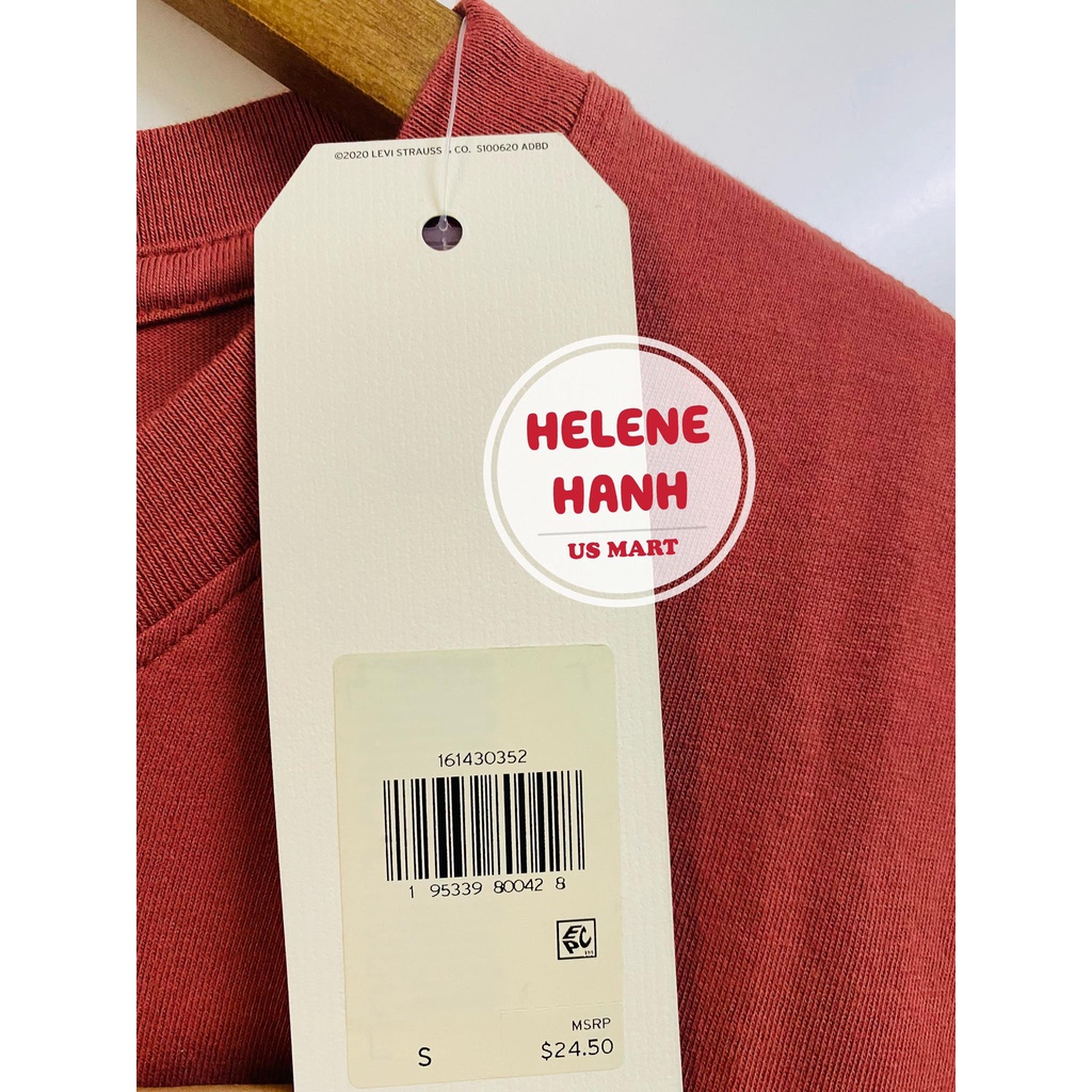 Áo thun nam Levi's chính hãng từ Mỹ SIZE S full Tag