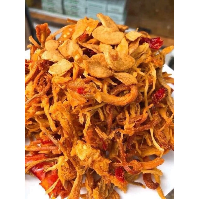 KHÔ GÀ BƠ TỎI