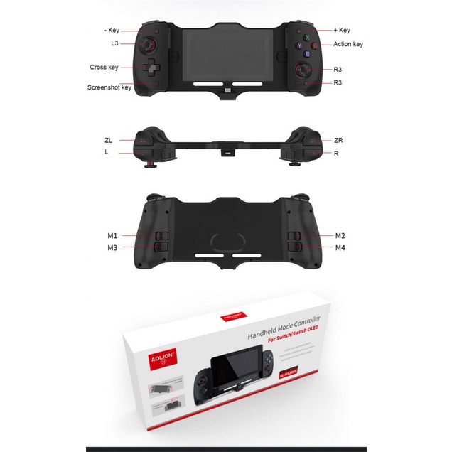 Tay cầm điều khiển chơi game tích hợp 6 trục cho Nintendo Switch