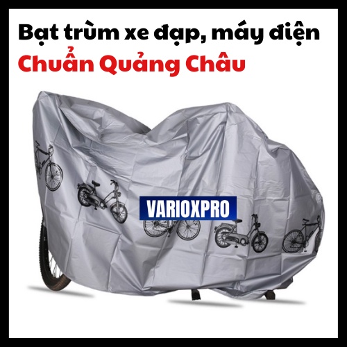 Bạt trùm xe đạp - xe điên - xe máy điện chuẩn hàng Quảng Châu chất lượng cao