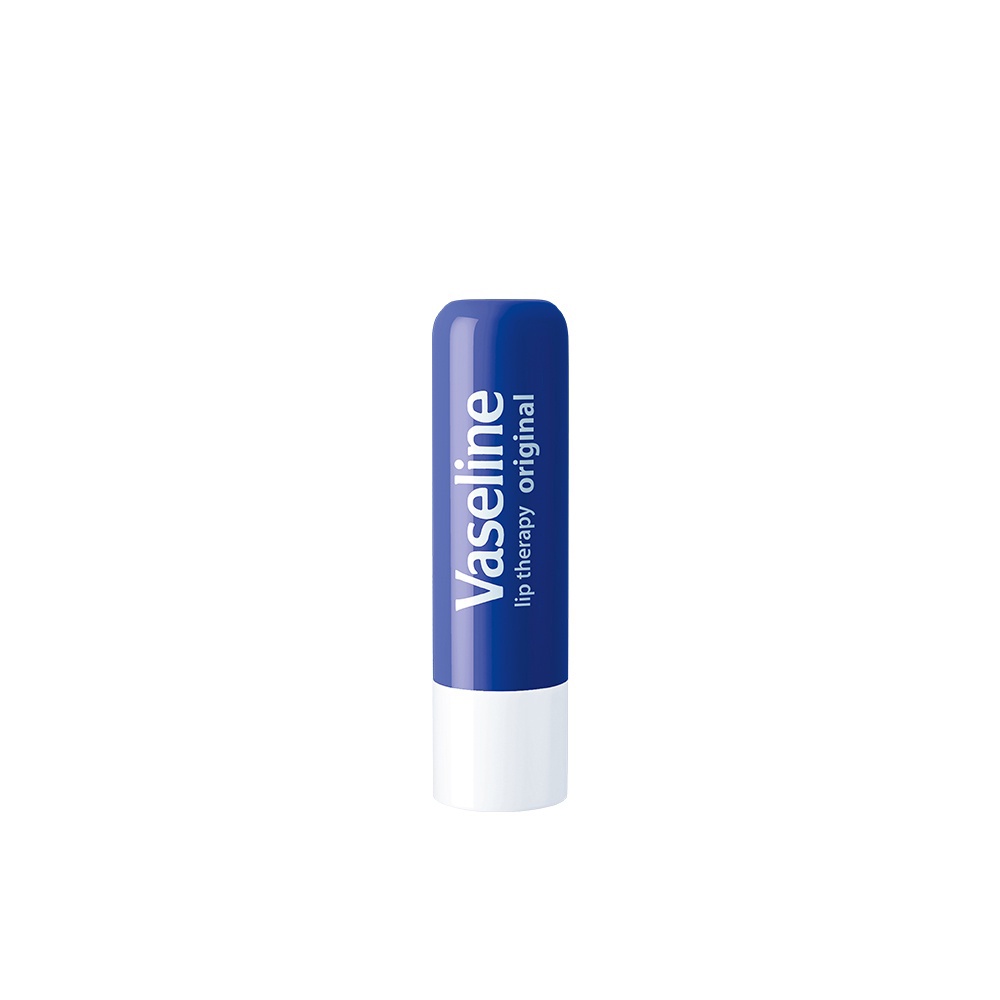 Sáp Vaseline Lip Therapy dạng thỏi son dưỡng ẩm, mềm môi giảm khô nứt, dùng như son lót, giúp son bám màu (Stick) - 4.8g