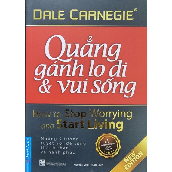 Sách - Quẳng Gánh Lo Đi & Vui Sống (Khổ Nhỏ)