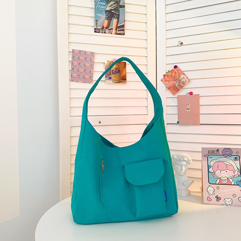 Túi Xách Canvas Sức Chứa Lớn Thiết Kế Mới Thời Trang Dành Cho Nữ