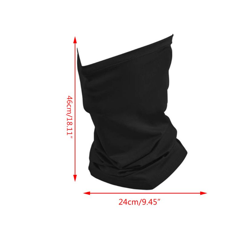 Set 3 Khẩu Trang Che Mặt Và Cổ Kèm 10 Tấm Lọc PM2 5 Bảo Vệ Chống Nắng Khi Đạp Xe