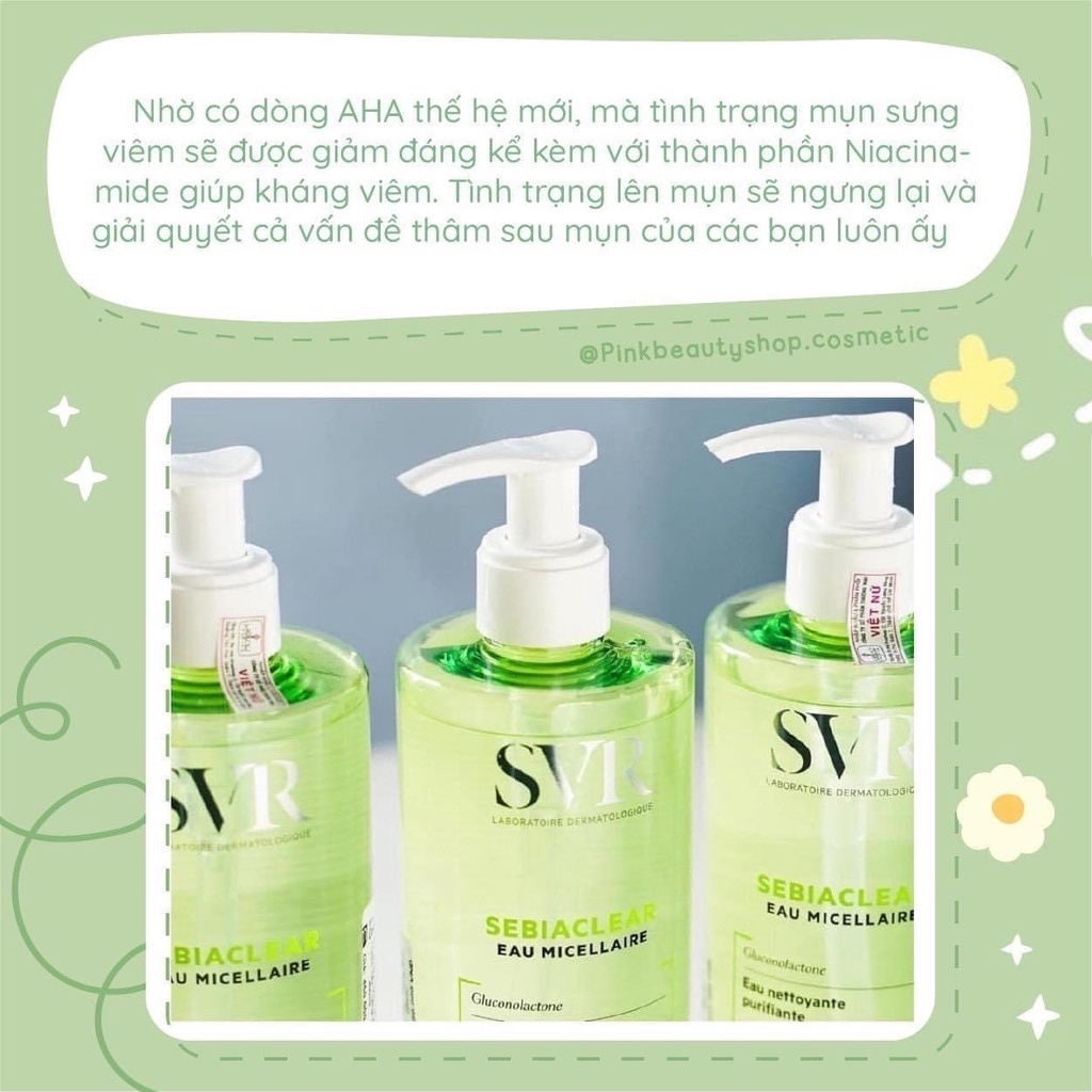 Sữa rửa mặt SVR Sebiaclear Gel Moussant 400ml