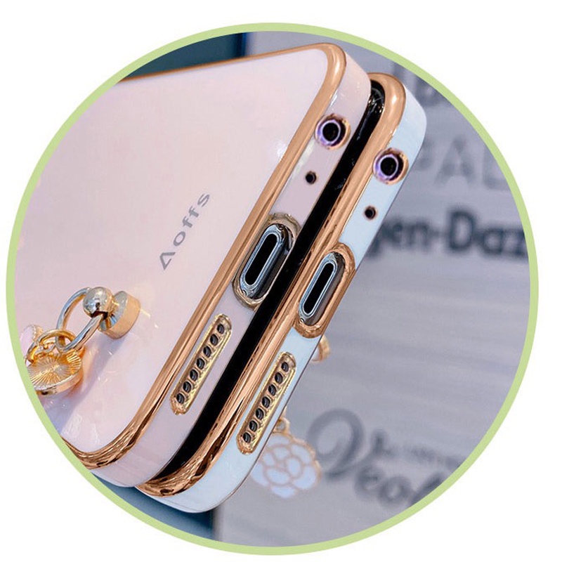 Ốp Điện Thoại Silicon Mềm Có Dây Đeo Tay Thời Trang Cho Samsung Galaxy A13 A05 A23 A33 A53 A73 A03 A03S 4G 5G