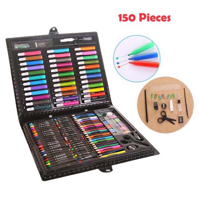 [Xả Hàng] Hộp bút màu tô mầu 150 chi tiết Art Set