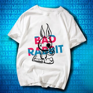 Áo thun BAD RABBIT - Vải Dày Mịn - MAY Dây Cổ Cao Cấp ( có Hình Thật )