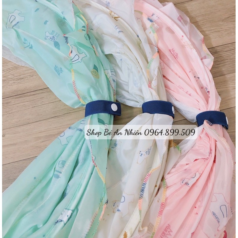 Màn chụp gấp gọn chống muỗi và côn trùng cho bé-gấp gọn dễ dàng