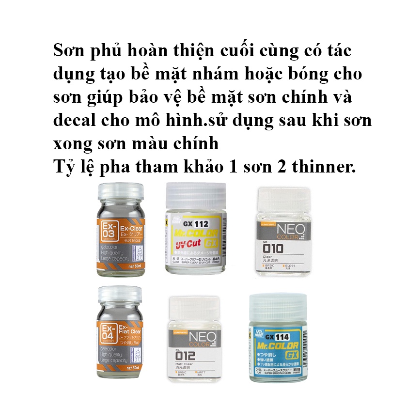 Sơn mô hình Pearl Glaze Color Jumpwind