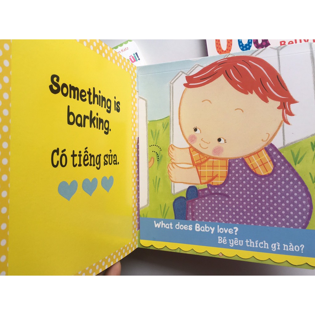 Sách - Lật giở Ú Òa song ngữ - trọn bộ 5 cuốn dành cho bé từ 1-5 tuổi - lift -the -flap book )