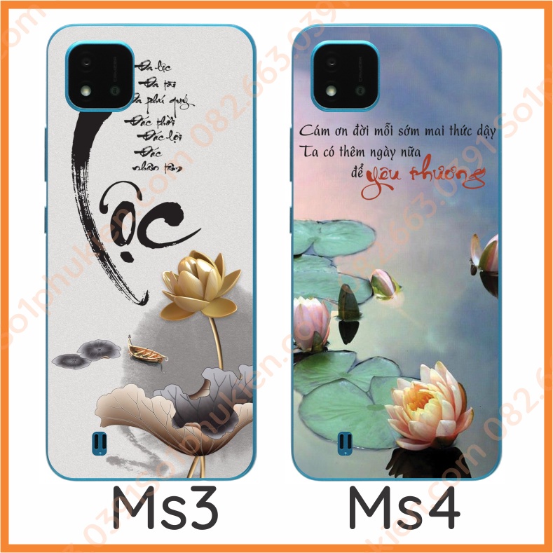 Ốp lưng Realme C20 Realme C11 2021 dẻo in hình thư pháp (P2)