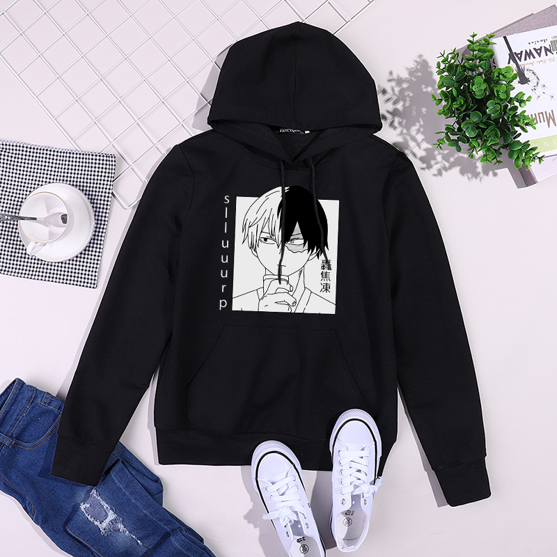 Áo Khoác Hoodie Hóa Trang Nhân Vật Shoto Todoroki Phim Học Viện Anh Hùng | BigBuy360 - bigbuy360.vn