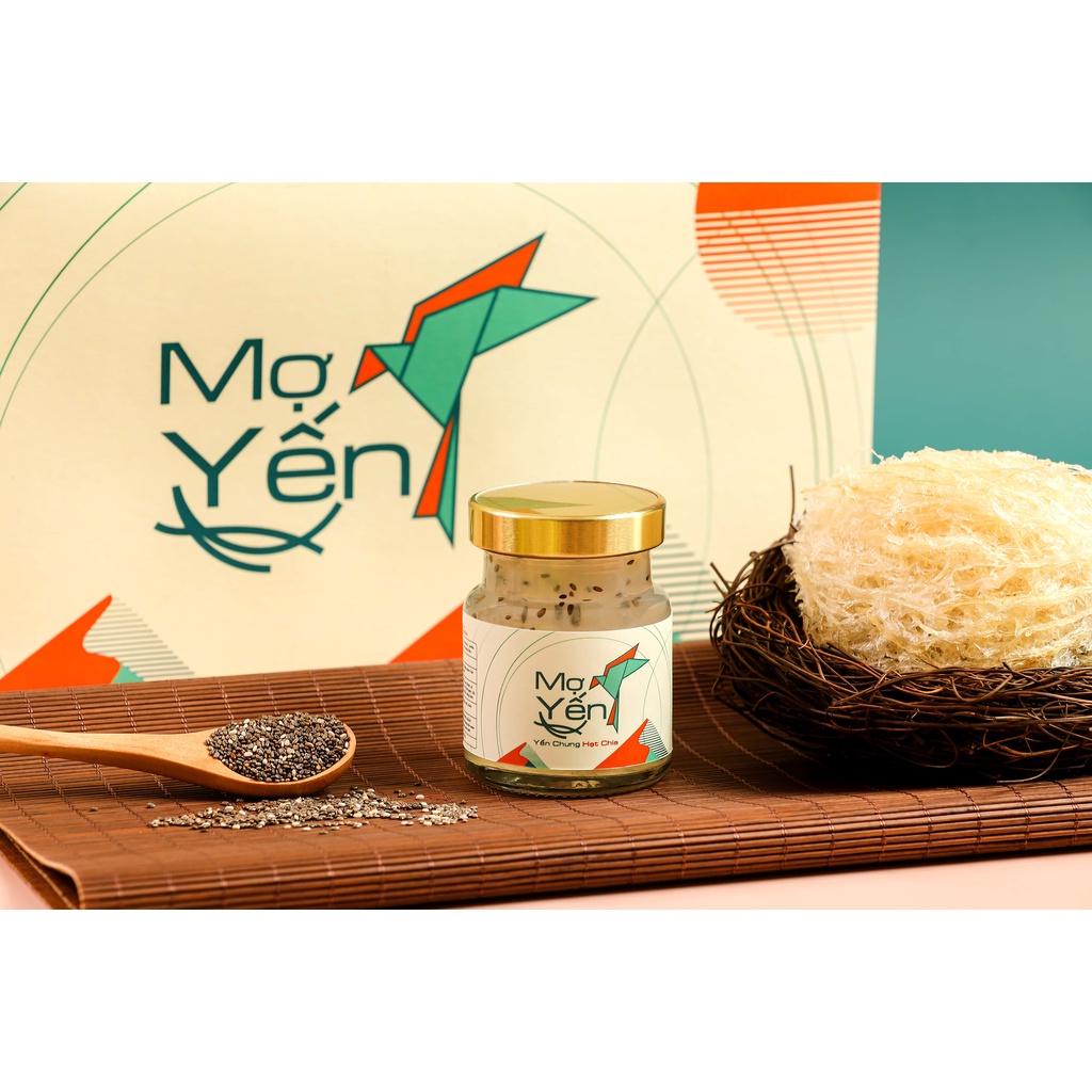 Combo 10 hũ Yến Chưng Hạt Chia MỢ YẾN, giúp giảm cân, chống oxy hóa 25% Yến thật | BigBuy360 - bigbuy360.vn