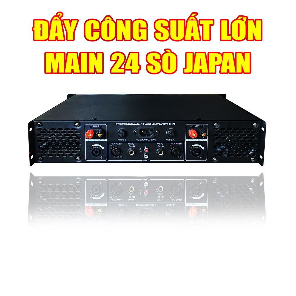 Cục Đẩy Công Suất 24 Sò Nhật, Main 1200W ATANNOII CA9 24 sò LỚn Cực Mạnh phù hợp nhiều loại loa